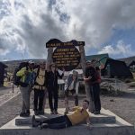 group joining 5 day marangu route kilimanjaro