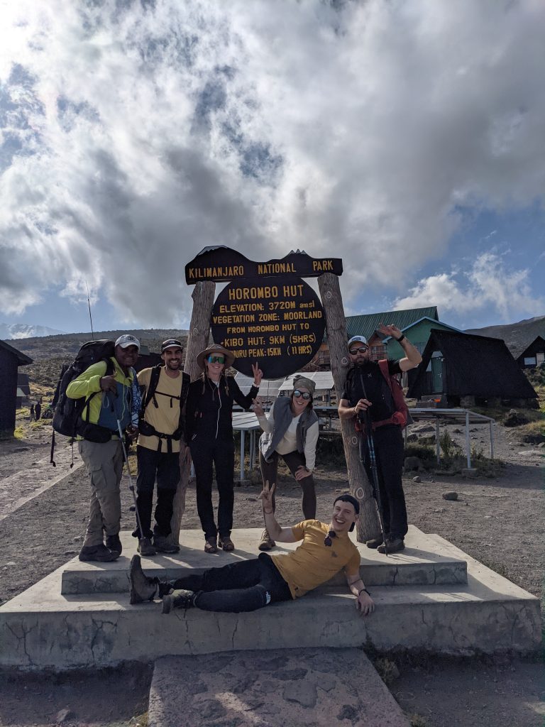 group joining 5 day marangu route kilimanjaro