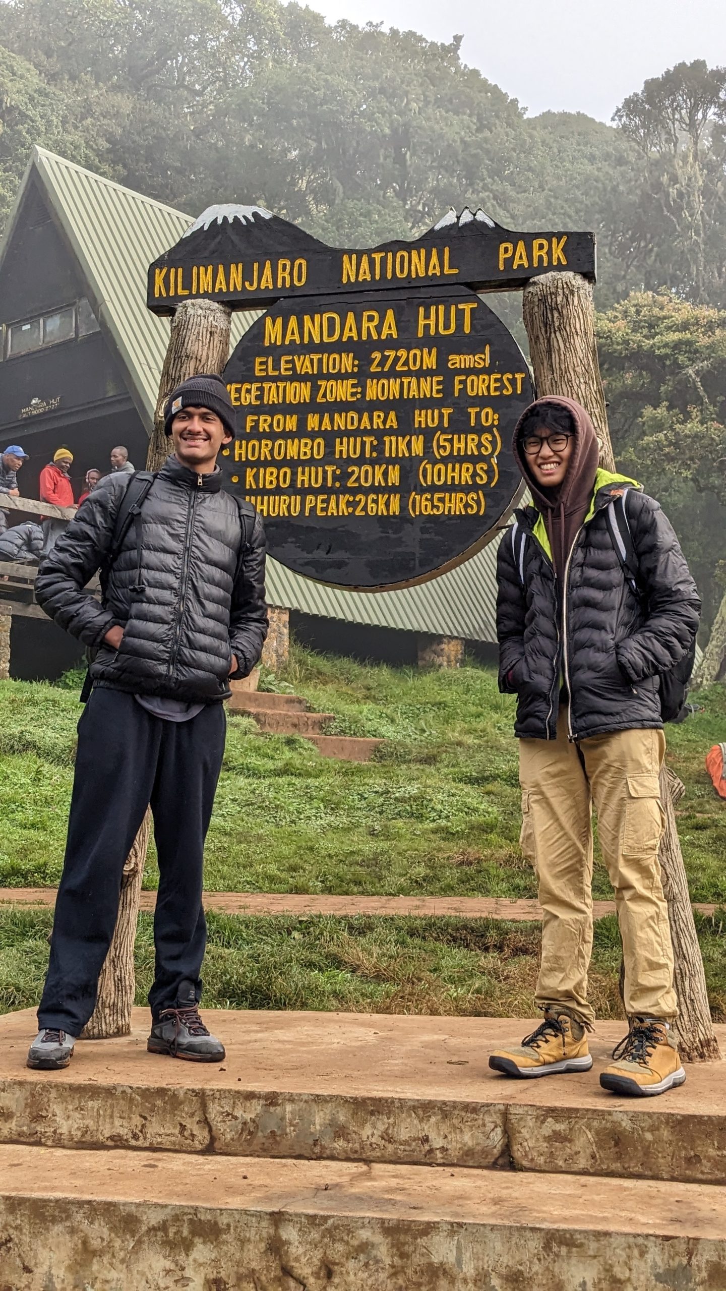 Day 2 mandara hut marangu route
