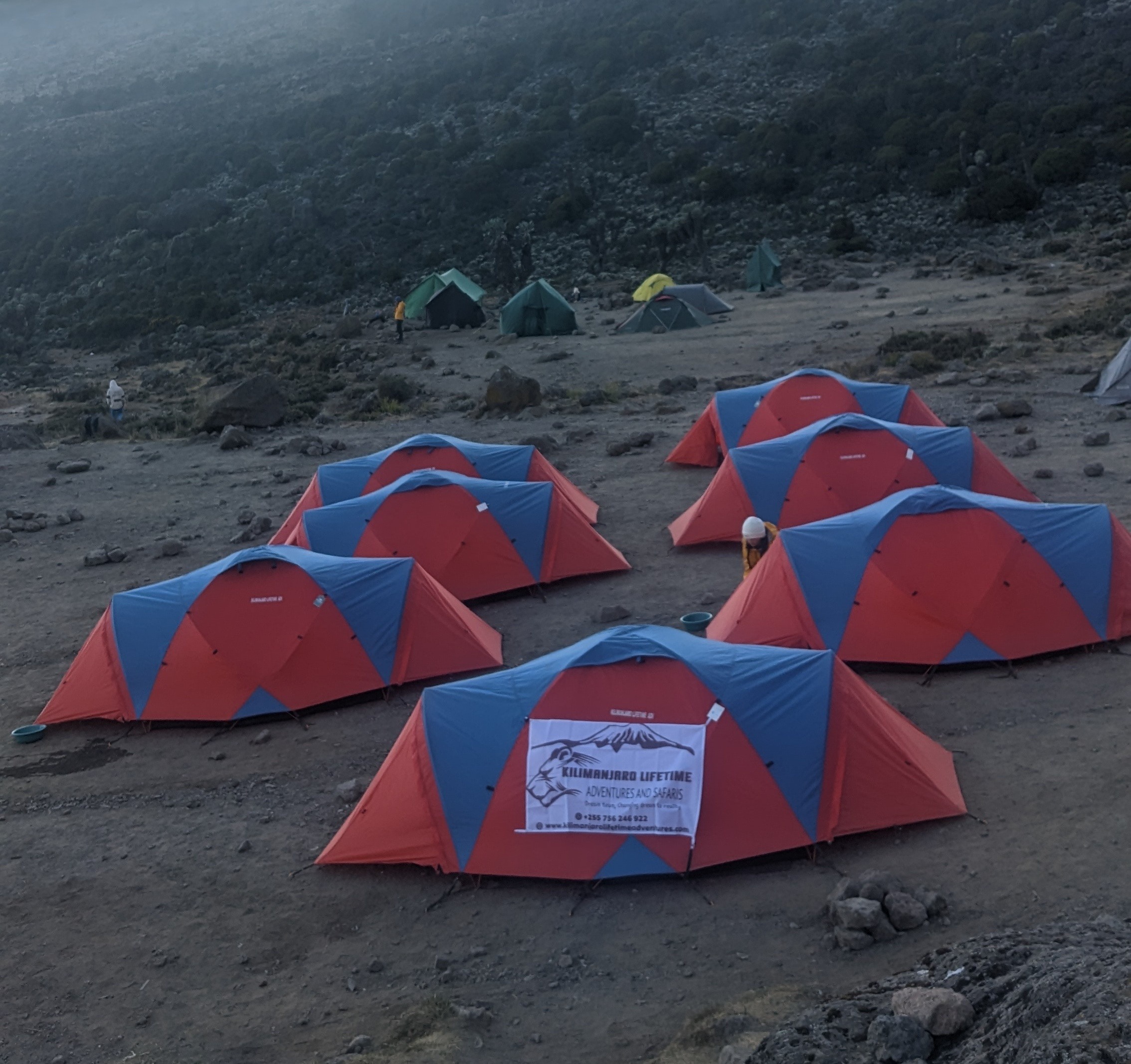 where to sleep in mount kilimanjaro