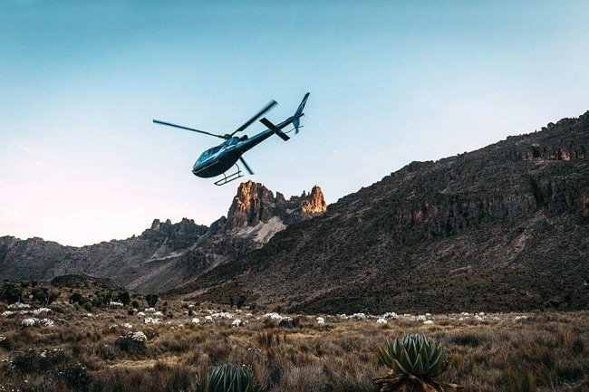 kilimanjaro helicopter