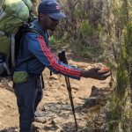 What is the coldest month on kilimanjaro?